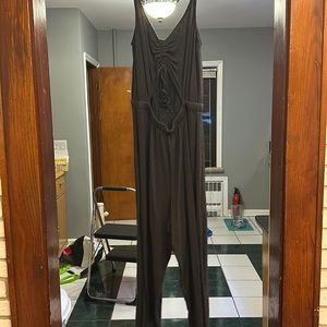 Urban outfitters cutout cropped jumpsuit